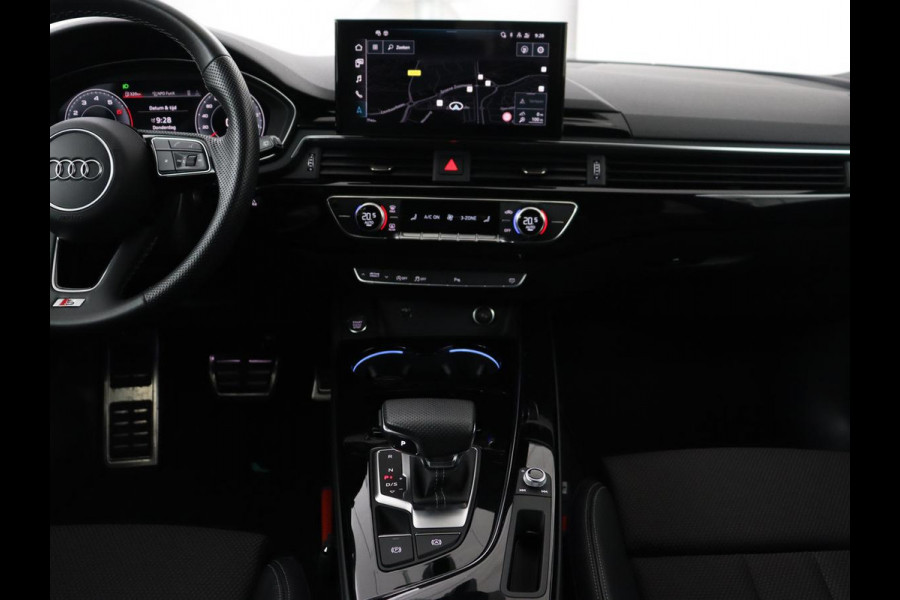 Audi A4 35 TFSI S edition Competion | Origineel NL | Trekhaak | Sfeerverlichting | Virtual Cockpit | Carplay | Sportstoelen | Half leder | Full LED | Navigatie | Parkeerhulp | Cruise control | S Line