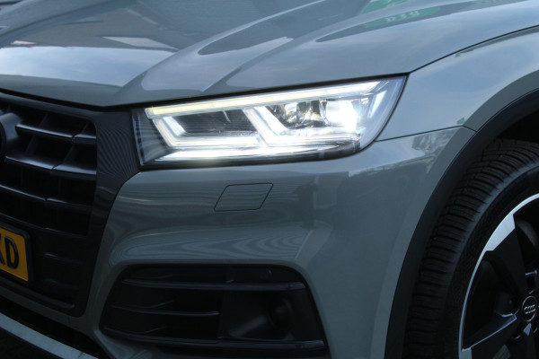 Audi Q5 2.0 TFSI 252pk quattro Sport S Line Black Edition Panoramadak Clima Cruise Navi Camera B&O Leder LMV Trekhaak 2400kg