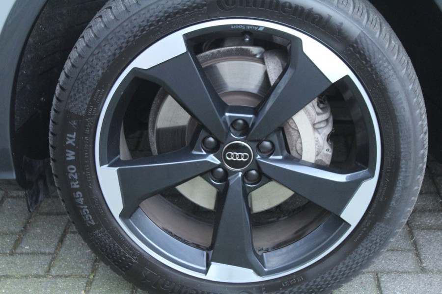 Audi Q5 2.0 TFSI 252pk quattro Sport S Line Black Edition Panoramadak Clima Cruise Navi Camera B&O Leder LMV Trekhaak 2400kg