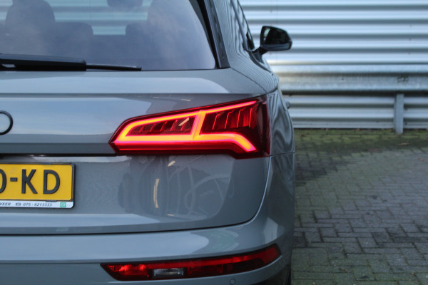 Audi Q5 2.0 TFSI 252pk quattro Sport S Line Black Edition Panoramadak Clima Cruise Navi Camera B&O Leder LMV Trekhaak 2400kg
