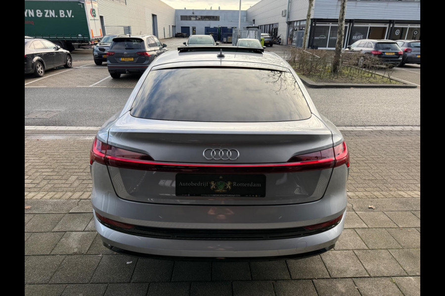 Audi e-tron Sportback 55 Quattro S edition 95 kWh LEER/PANO