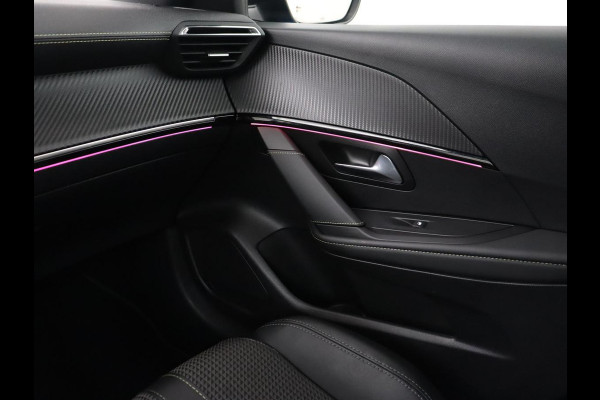 Peugeot e-208 EV GT Pack 50 kWh | Adaptive cruise | Carplay | Camera | Half leder | Keyless | Sportstoelen | Navigatie | Full LED