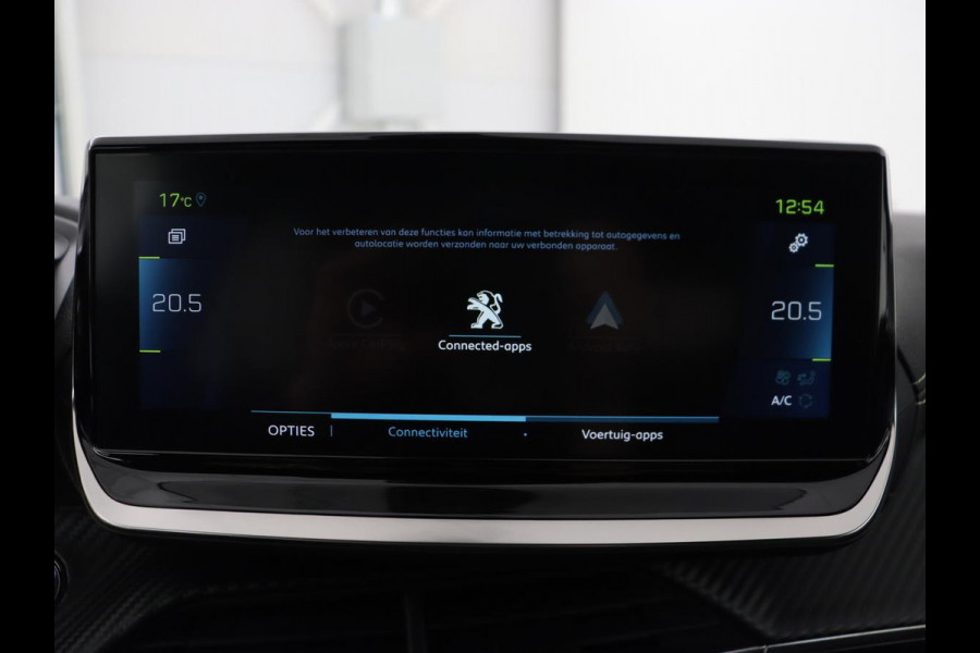Peugeot e-208 EV GT Pack 50 kWh | Adaptive cruise | Carplay | Camera | Half leder | Keyless | Sportstoelen | Navigatie | Full LED
