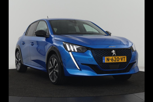 Peugeot e-208 EV GT Pack 50 kWh | Adaptive cruise | Carplay | Camera | Half leder | Keyless | Sportstoelen | Navigatie | Full LED
