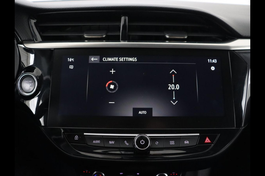 Opel CORSA-E Elegance 50 kWh | Stoelverwarming | Matrix LED | Camera | Carplay | Navigatie | Climate control | Cruise control | Stuurverwarming