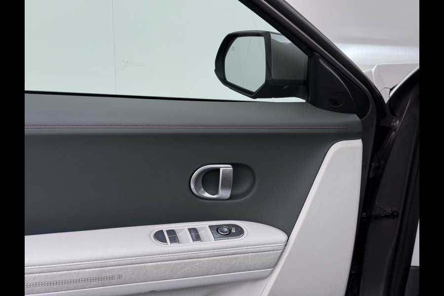 Hyundai IONIQ 5 58 kWh SOH 100% Leer 19"lm Camera Connect+ Warmtepomp Elektr.Stoelen+Stuur-Verwarmd Adaptive-Cruise- Head-up display Bose-HiFi N LED-v/a Blindspot Dodehoekass Grootlicht-assistent Subwoofer Ecall 800V Systeem V2L ondersteuning (3,6kw)