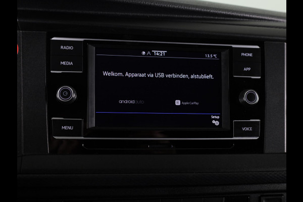 Volkswagen Transporter 2.0 TDI L2H1 28 Comfortline 110 pk | Verlengde garantie | Navigatie via App | Parkeersensoren achter | Cruise control |