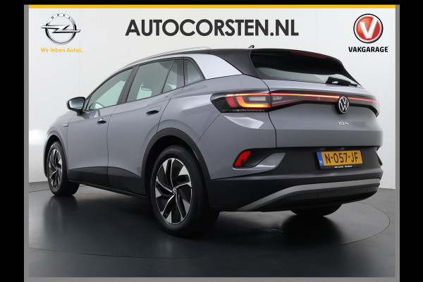 Volkswagen ID.4 SOH 92% Trekhaak Adap.Cruise Navi Ecc Apple Carplay Android Auto Stoel+Stuurverwarming Pdc Ecc DAB Smart Climate Comfort Pakket Rijstrooksensor Led Verwarmde Voorruit 1e Eigenaar Origineel Nederlandse Auto 55kWh pure € 42.000 nieuw!