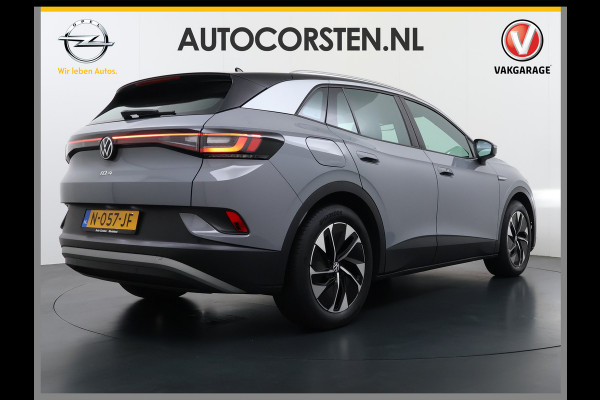 Volkswagen ID.4 SOH 92% Trekhaak Adap.Cruise Navi Ecc Apple Carplay Android Auto Stoel+Stuurverwarming Pdc Ecc DAB Smart Climate Comfort Pakket Rijstrooksensor Led Verwarmde Voorruit 1e Eigenaar Origineel Nederlandse Auto 55kWh pure € 42.000 nieuw!