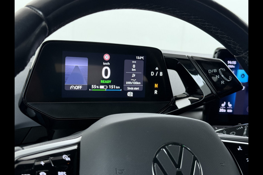 Volkswagen ID.4 SOH 92% Trekhaak Adap.Cruise Navi Ecc Apple Carplay Android Auto Stoel+Stuurverwarming Pdc Ecc DAB Smart Climate Comfort Pakket Rijstrooksensor Led Verwarmde Voorruit 1e Eigenaar Origineel Nederlandse Auto 55kWh pure € 42.000 nieuw!