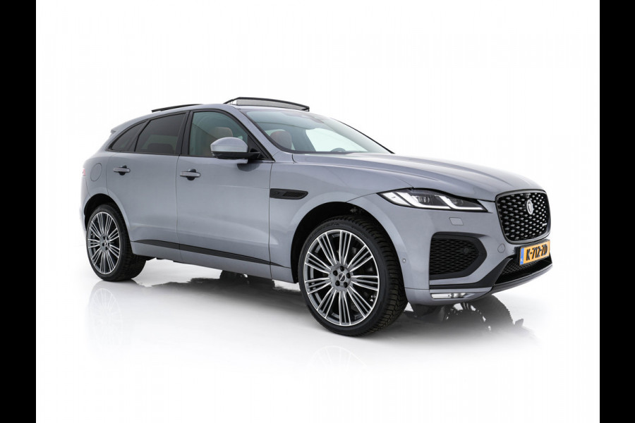Jaguar F-Pace 2.0 P400e PHEV R-Dynamic HSE AWD ( Plug-in ) (INCL-BTW) Aut. *PANO | LEATHER | MERIDIAN-SOUND | FULL-LED | TOPVIEW | BLINDSPOT | KEYLESS | DAB+ | HEATED-COMFORTSEATS | NAVI-FULLMAP | DIGI-COCKPIT | HEAD-UP | PRIVACYGLASS | TOWBAR | 22"*