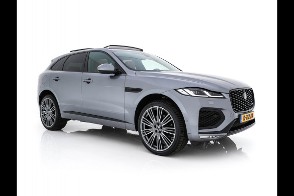 Jaguar F-Pace 2.0 P400e PHEV R-Dynamic HSE AWD ( Plug-in ) (INCL-BTW) Aut. *PANO | LEATHER | MERIDIAN-SOUND | FULL-LED | TOPVIEW | BLINDSPOT | KEYLESS | DAB+ | HEATED-COMFORTSEATS | NAVI-FULLMAP | DIGI-COCKPIT | HEAD-UP | PRIVACYGLASS | TOWBAR | 22"*