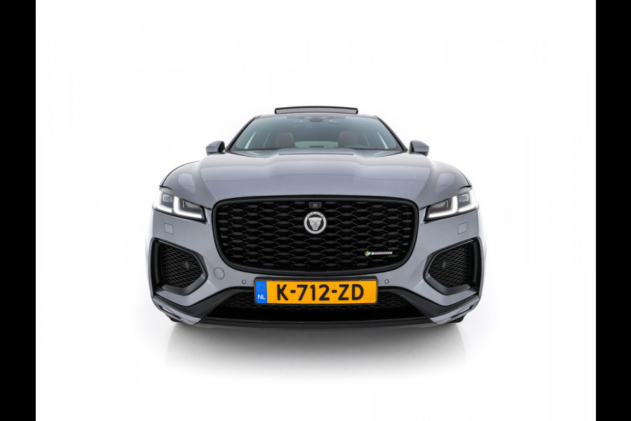 Jaguar F-Pace 2.0 P400e PHEV R-Dynamic HSE AWD ( Plug-in ) (INCL-BTW) Aut. *PANO | LEATHER | MERIDIAN-SOUND | FULL-LED | TOPVIEW | BLINDSPOT | KEYLESS | DAB+ | HEATED-COMFORTSEATS | NAVI-FULLMAP | DIGI-COCKPIT | HEAD-UP | PRIVACYGLASS | TOWBAR | 22"*