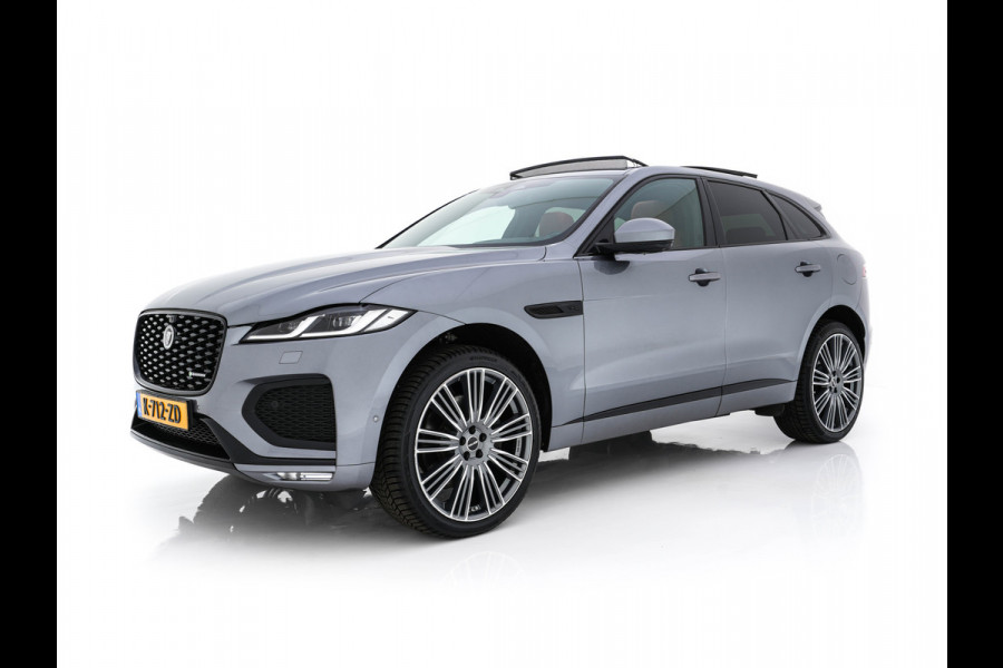 Jaguar F-Pace 2.0 P400e PHEV R-Dynamic HSE AWD ( Plug-in ) (INCL-BTW) Aut. *PANO | LEATHER | MERIDIAN-SOUND | FULL-LED | TOPVIEW | BLINDSPOT | KEYLESS | DAB+ | HEATED-COMFORTSEATS | NAVI-FULLMAP | DIGI-COCKPIT | HEAD-UP | PRIVACYGLASS | TOWBAR | 22"*