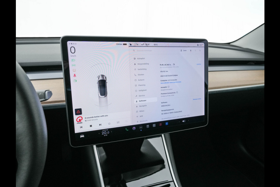 Tesla Model 3 Standard RWD Plus 60 kWh [ 3-Fase ] {SOH-88%} (INCL-BTW) Aut. *PANO | AUTO-PILOT | LEATHER | KEYLESS | FULL-LED | MEMORY-PACK | SURROUND-VIEW | DAB | CARPLAY | DIGI-COCKPIT | LANE-ASSIST | COMFORT-SEATS | 18"ALU*