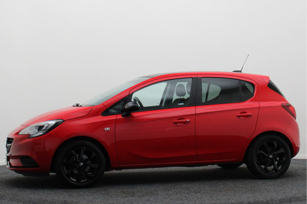 Opel Corsa 1.4 Black Edition Airco, Cruise, Apple Carplay, DAB, PDC, Elektrische Ramen, 16''