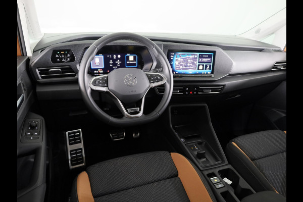 Volkswagen Caddy 1.5 TSI eHybride PAN Americana 115 pk Automaat (DSG) | Navigatie | Panoramadak | Trekhaak | Parkeersensoren (Park assist) | Achteruitrijcamera | LED koplampen | Adaptieve cruise control | Stoelverwarming |