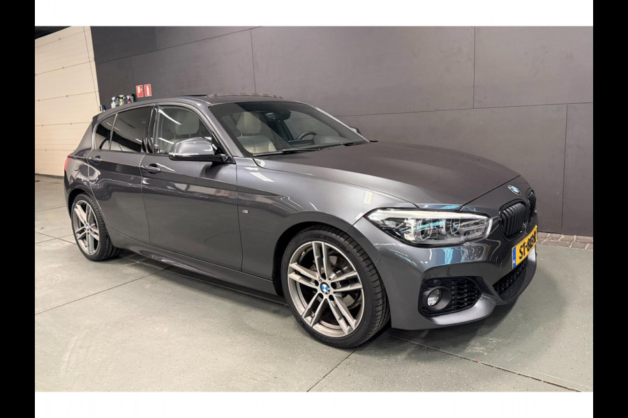 BMW 1-serie 118i M-SPORT NAVI/SCHUIFDAK/LED/DAB/LEDER/ECC/PDC/CRUISE///