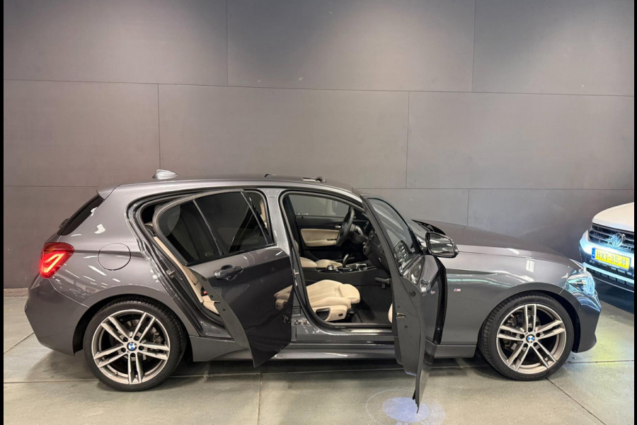 BMW 1-serie 118i M-SPORT NAVI/SCHUIFDAK/LED/DAB/LEDER/ECC/PDC/CRUISE///