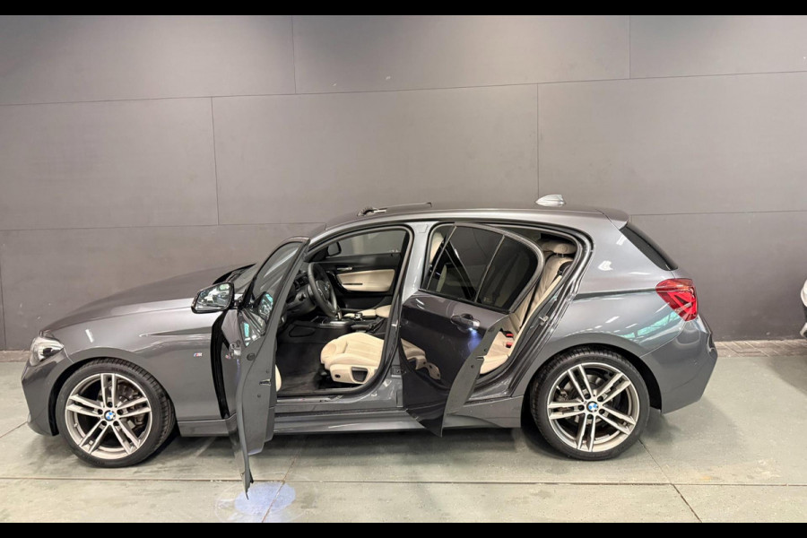 BMW 1-serie 118i M-SPORT NAVI/SCHUIFDAK/LED/DAB/LEDER/ECC/PDC/CRUISE///