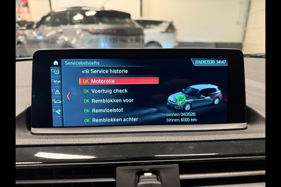 BMW 1-serie 118i M-SPORT NAVI/SCHUIFDAK/LED/DAB/LEDER/ECC/PDC/CRUISE///