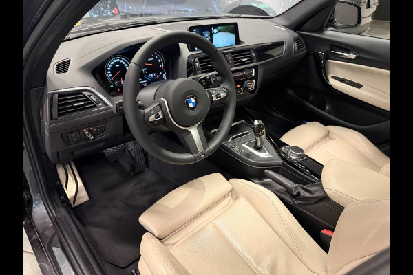 BMW 1-serie 118i M-SPORT NAVI/SCHUIFDAK/LED/DAB/LEDER/ECC/PDC/CRUISE///
