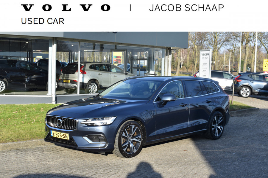 Volvo V60 T8 AWD 390PK Automaat Plug-in Hybrid Inscription | Trekhaak | Panodak | 360 Camera | BLIS | Stoelverwarming |