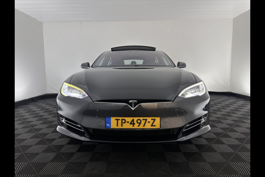 Tesla Model S 100D [ 3-Fase ] (INCL-BTW) *PANO | NAPPA-FULL-LEATHER | AUTO-PILOT | AIR-SUSPENSION | FULL-LED |  ADAPT.CRUISE | KEYLESS | MEMORY-PACK | SURROUND-VIEW | DIGI-COCKPIT | COMFORT-SEATS | 19''ALU*