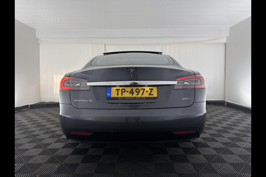 Tesla Model S 100D [ 3-Fase ] (INCL-BTW) *PANO | NAPPA-FULL-LEATHER | AUTO-PILOT | AIR-SUSPENSION | FULL-LED |  ADAPT.CRUISE | KEYLESS | MEMORY-PACK | SURROUND-VIEW | DIGI-COCKPIT | COMFORT-SEATS | 19''ALU*
