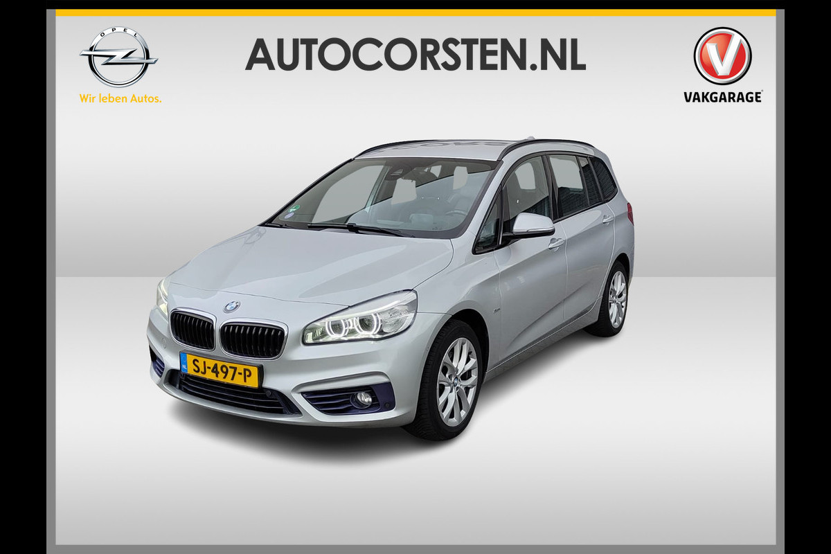 BMW 2 Serie Gran Tourer 218i AUT-7 7-Pers. Leer Camera Navi Sport-Line Ecc Head-Up Display Stoelverwarming Pdc High Executive Lmv Bluetooth Elek.Achterklep Led Export - Handel Origineel Nederlandse Auto