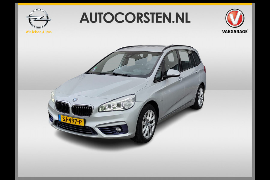 BMW 2 Serie Gran Tourer 218i AUT-7 7-Pers. Leer Camera Navi Sport-Line Ecc Head-Up Display Stoelverwarming Pdc High Executive Lmv Bluetooth Elek.Achterklep Led Export - Handel Origineel Nederlandse Auto