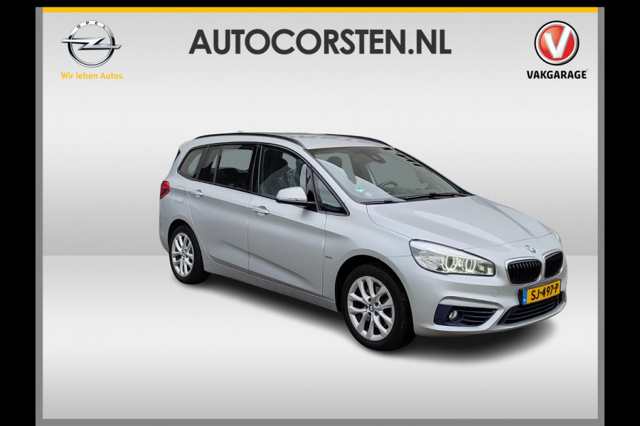 BMW 2 Serie Gran Tourer 218i AUT-7 7-Pers. Leer Camera Navi Sport-Line Ecc Head-Up Display Stoelverwarming Pdc High Executive Lmv Bluetooth Elek.Achterklep Led Export - Handel Origineel Nederlandse Auto