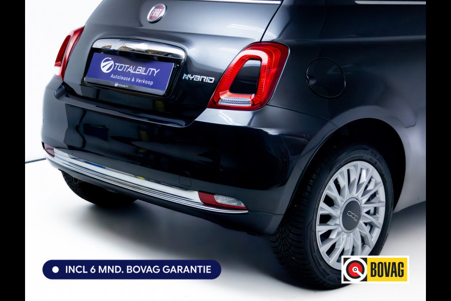 Fiat 500C Cabriolet 1.0 Hybrid Dolcevita Cruise control | Apple Carplay | Zomer en winterbanden Mistlampen voor, DAB, 15" lichtmetalen velgen, Climate control