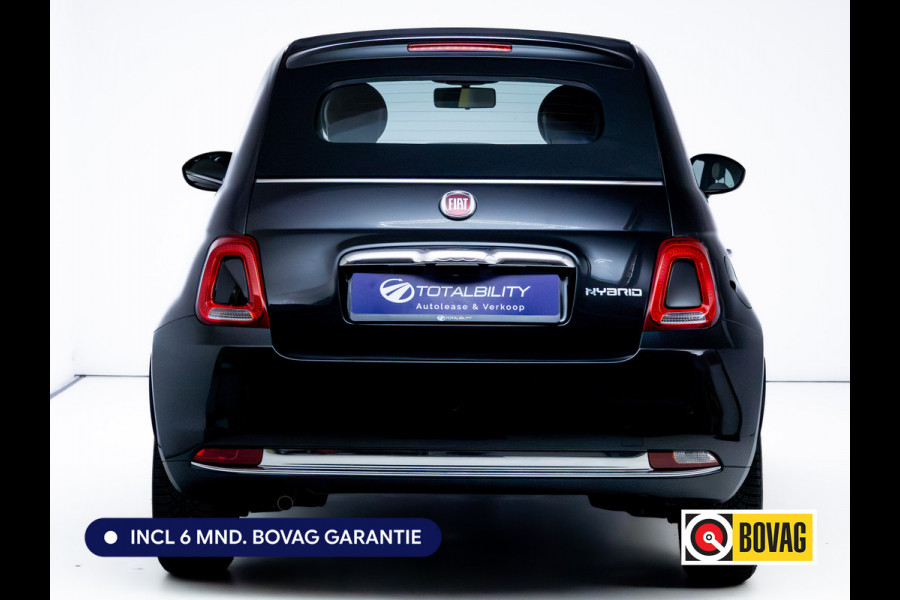 Fiat 500C Cabriolet 1.0 Hybrid Dolcevita Cruise control | Apple Carplay | Zomer en winterbanden Mistlampen voor, DAB, 15" lichtmetalen velgen, Climate control