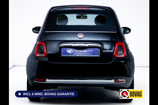 Fiat 500C Cabriolet 1.0 Hybrid Dolcevita Cruise control | Apple Carplay | Zomer en winterbanden Mistlampen voor, DAB, 15" lichtmetalen velgen, Climate control