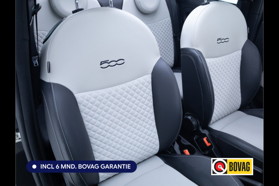 Fiat 500C Cabriolet 1.0 Hybrid Dolcevita Cruise control | Apple Carplay | Zomer en winterbanden Mistlampen voor, DAB, 15" lichtmetalen velgen, Climate control