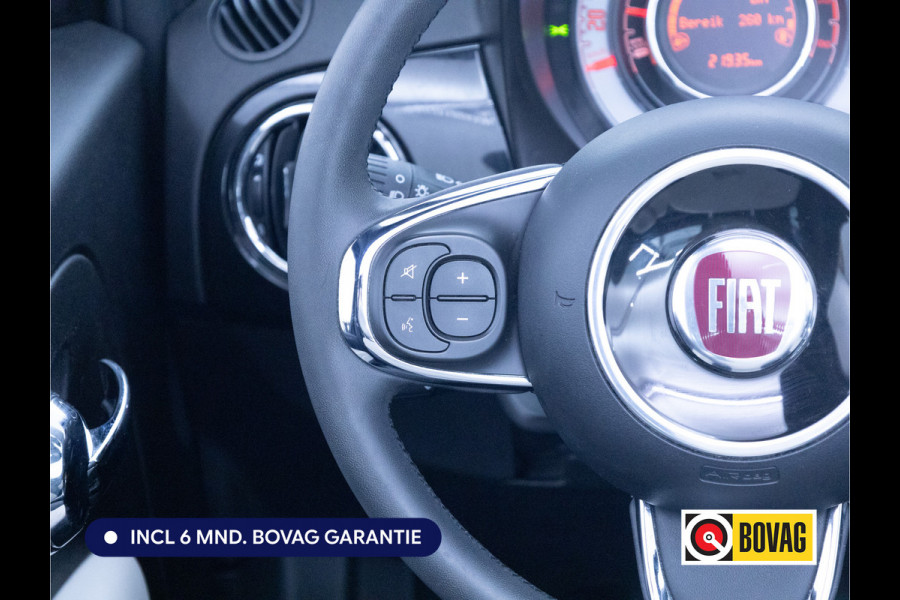 Fiat 500C Cabriolet 1.0 Hybrid Dolcevita Cruise control | Apple Carplay | Zomer en winterbanden Mistlampen voor, DAB, 15" lichtmetalen velgen, Climate control