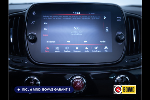 Fiat 500C Cabriolet 1.0 Hybrid Dolcevita Cruise control | Apple Carplay | Zomer en winterbanden Mistlampen voor, DAB, 15" lichtmetalen velgen, Climate control