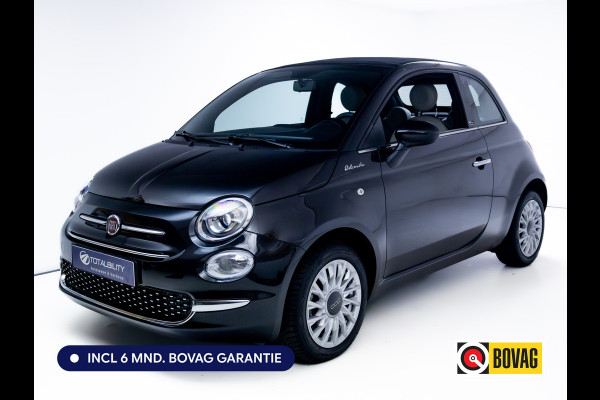 Fiat 500C Cabriolet 1.0 Hybrid Dolcevita Cruise control | Apple Carplay | Zomer en winterbanden Mistlampen voor, DAB, 15" lichtmetalen velgen, Climate control