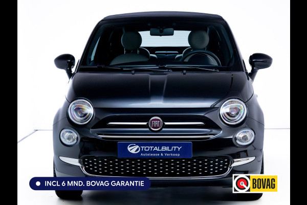 Fiat 500C Cabriolet 1.0 Hybrid Dolcevita Cruise control | Apple Carplay | Zomer en winterbanden Mistlampen voor, DAB, 15" lichtmetalen velgen, Climate control