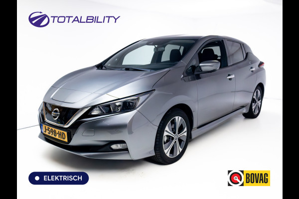 Nissan Leaf N-Connecta 40 kWh Stoel- stuur en achterbankverwarming | 360 Camera | Navigatie | Adaptive Cruise Keyless, Privacy glas, Climate-control, PDC V+A