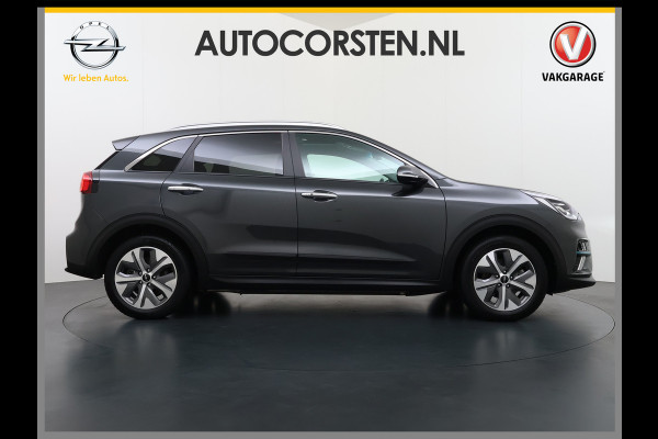Kia e-Niro DynamicPlusLine 64kWh Elek.Glazen schuif-/kanteldak Trekhaak Adaptive-Cruise Camera Apple Carplay Android Auto Navi Ecc Stoel-Stuurverwarming Pdc Lane Assist VESS DAB Led Isofix Keyless 1e Eigenaar Origineel Nederlandse Auto Dealeronderhouden