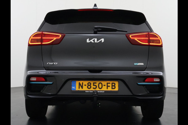 Kia e-Niro DynamicPlusLine 64kWh Elek.Glazen schuif-/kanteldak Trekhaak Adaptive-Cruise Camera Apple Carplay Android Auto Navi Ecc Stoel-Stuurverwarming Pdc Lane Assist VESS DAB Led Isofix Keyless 1e Eigenaar Origineel Nederlandse Auto Dealeronderhouden