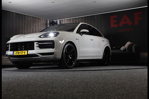 Porsche Cayenne Coupé 3.0 S E-Hybrid / 519 Pk / Head Up / 360 Camera / Acc / SportDesign / Luchtvering / Sport Chrono / Pano / 21