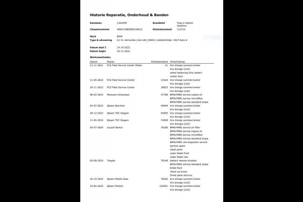 BMW X1 xDrive25e Executive CAMERA / CARPLAY / AUTOMAAT / LEDER / LED / CRUISE CONTROLE / STOELVERWARMING