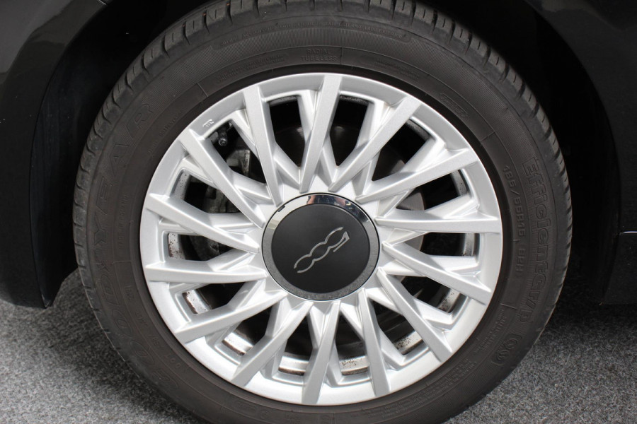 Fiat 500 1.2 Lounge Automaat | Navigatie | Lederen bekleding | Climate Control | Cruise Control | Parkeer Sensoren | Lichtmetalen velgen