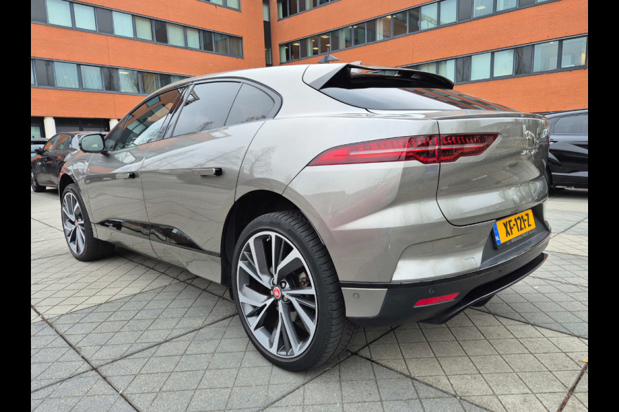 Jaguar I-PACE EV400 First Edition 90 kWh / Full option! / Panoramadak / 360Camera / Head-up / 20'' / Luchtvering / Leder / Meridian / Stoel+Stuurverwarming / 4zone Airco / DAB / Dodehoek / ACC