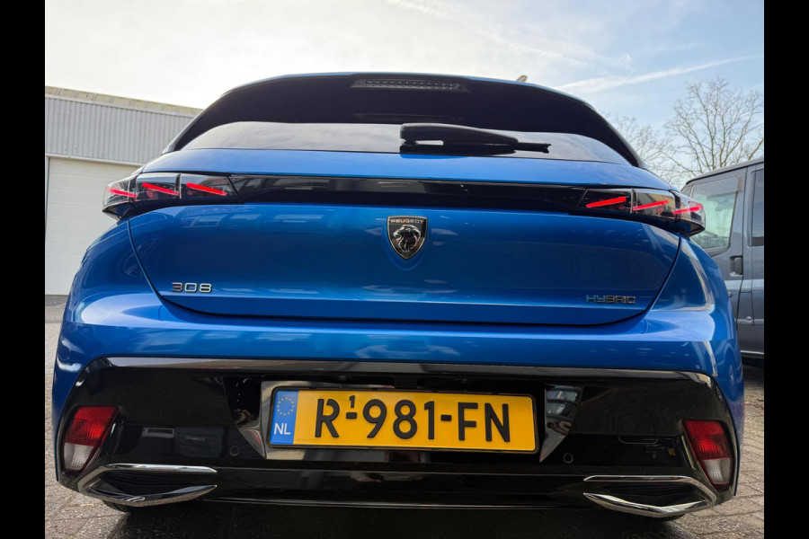 Peugeot 308 1.6 HYbrid 225 GT PACK 289PK SPORT LUX LEDER MATRIX LED HISTORIE NAP