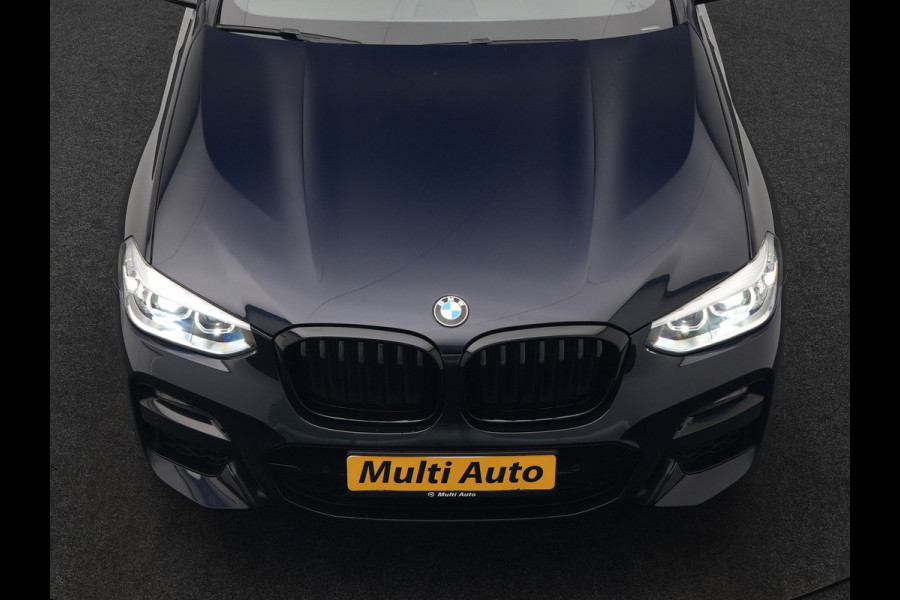 BMW X3 xDrive30e M Sport Plug In Hybrid 293pk Dealer O.H. PHEV | Panodak | Sfeerverlichting | Lederen Sportstoelen Memory & Verwarmd | Stuur Verwarmd | Apple Carplay | Keyless | Cruise Control | Navigatie | DAB | 19"L.M |