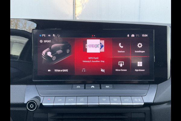 Opel Astra Sports Tourer 1.6 Turbo 260pk Hybrid PHEV Carplay Sensoren voor/achter Dab Adaptieve cruise